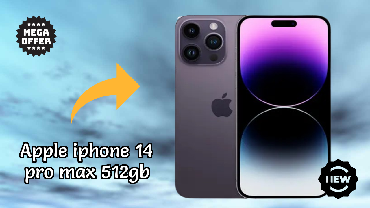 Apple IPhone 14 Pro Max 512GB नया 2026: अद्भुत ब्रांड के साथ फीचर्स और रिव्युएं