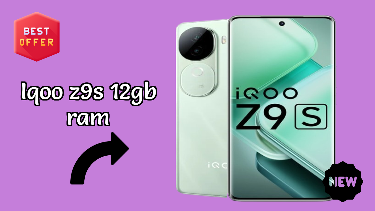 IQOO Z9s 12GB RAM क़ीमत: ₹21,465 - पूरा  डिस्कसन