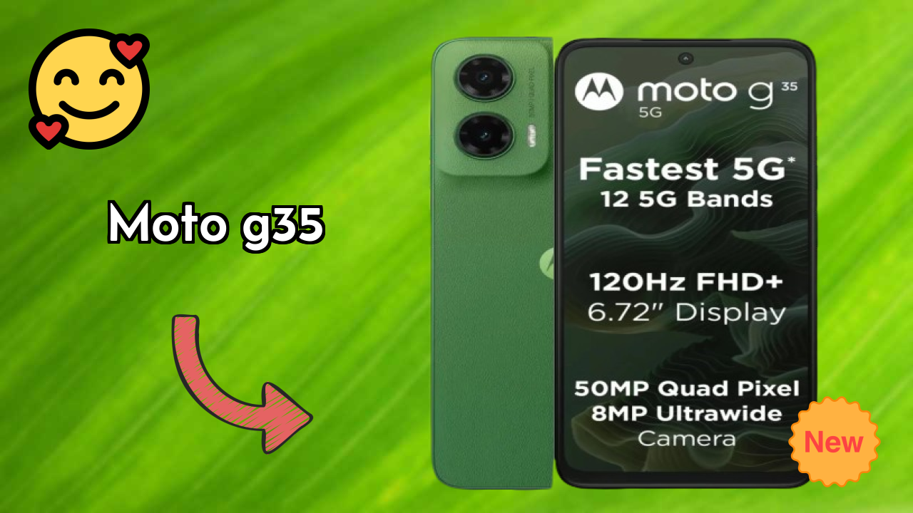 Moto G35 डिस्प्ले साइज़: 6.72 Inches (17.07 Cm) स्क्रीन रिव्यु