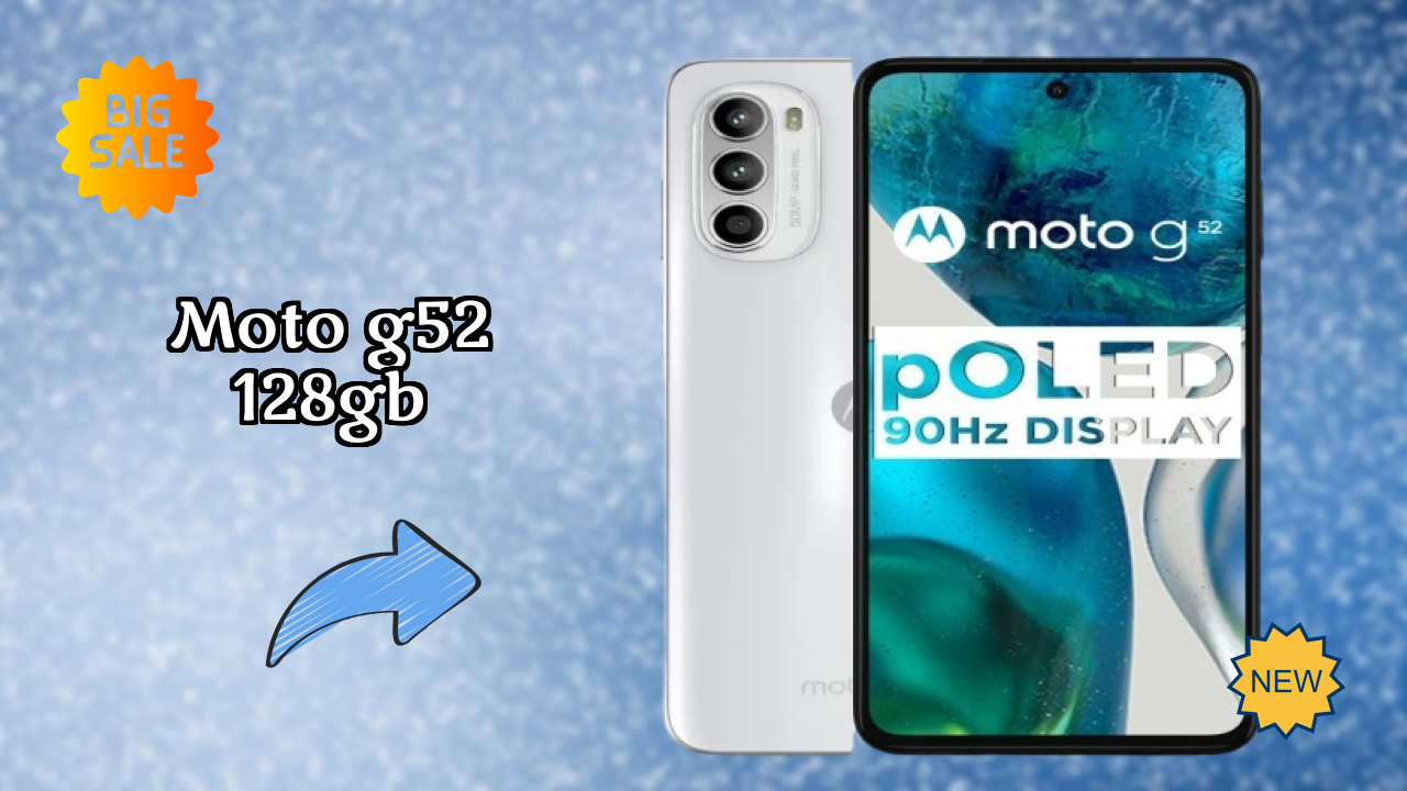 Moto G52 128GB डिस्प्ले तकनीक: P-OLED क्वॉलिटी