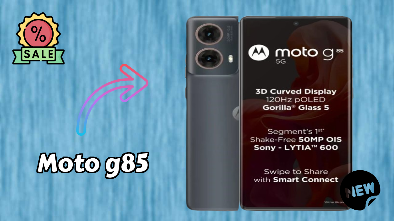 Moto G85 डिस्प्ले साइज़: 6.67 Inches (16.94 Cm) स्क्रीन क्वॉलिटी