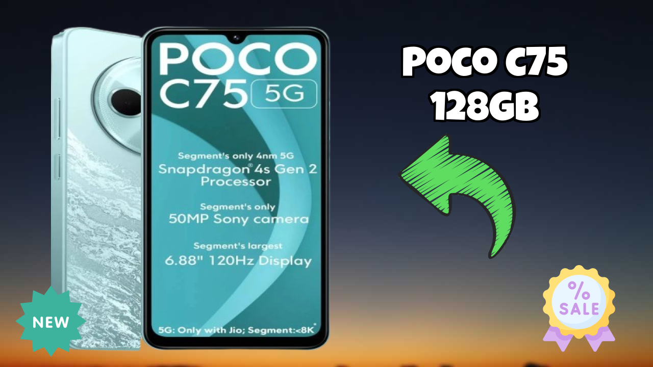 POCO C75 128GB RAM टेस्ट: क्या 4 GB RAM गेमिंग को अच्छी तरह से हैंडल