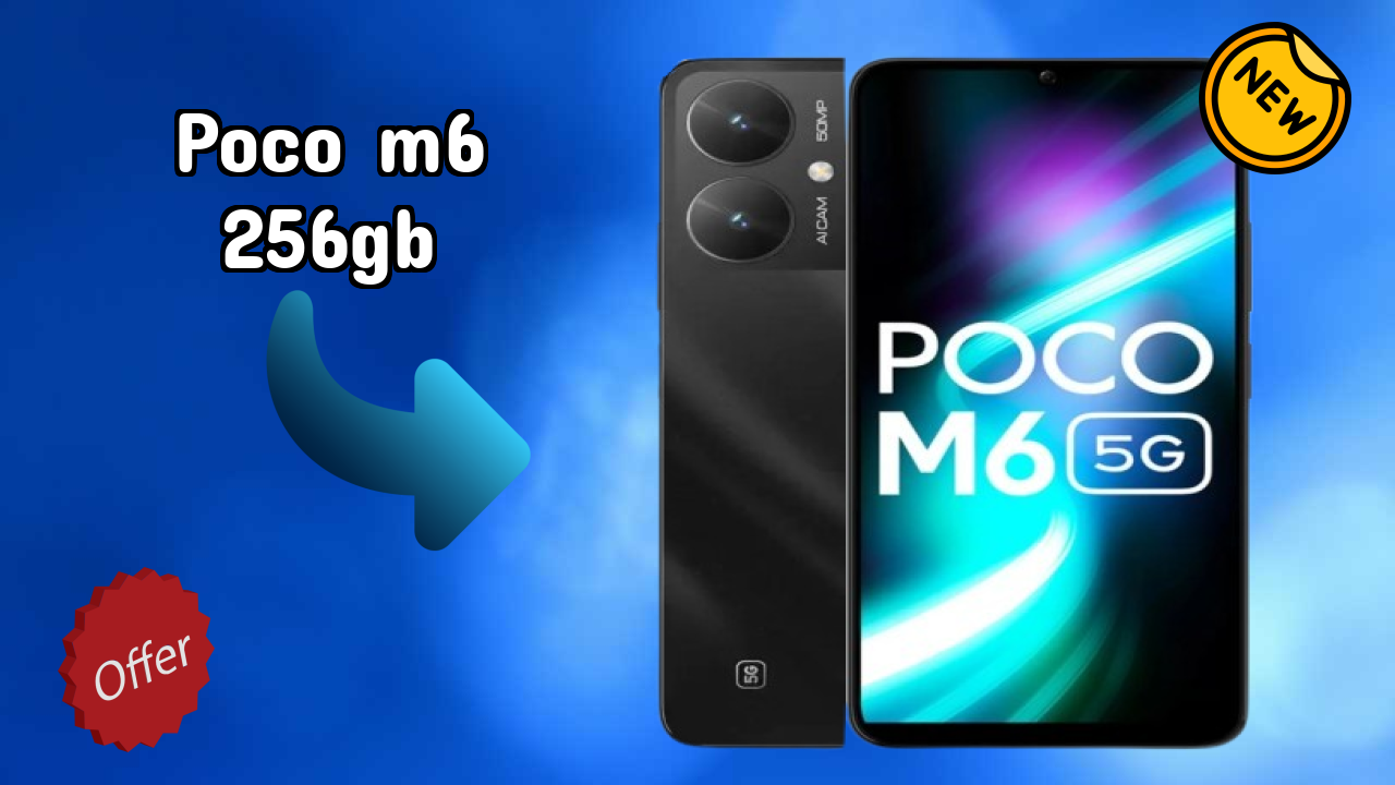 POCO M6 256GB डिस्प्ले क्वॉलिटी: IPS LCD समझाया गया
