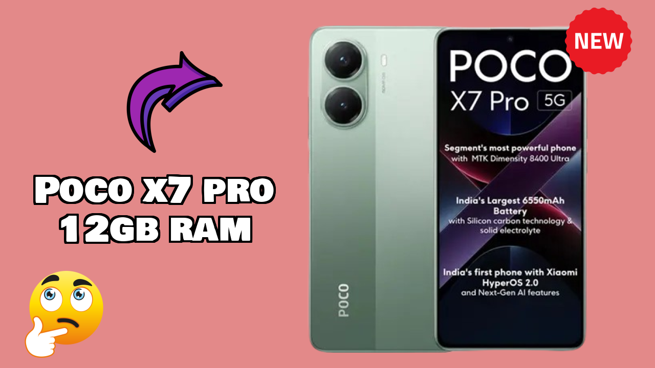 POCO X7 Pro 12GB RAM टेस्ट: 12 GB RAM गेमिंग को अच्छी तरह से हैंडल करती 