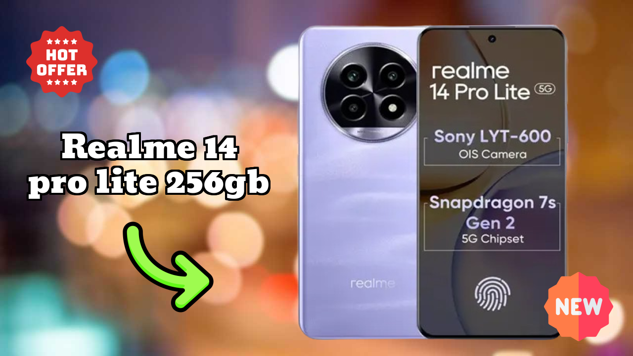 Realme 14 Pro Lite 256GB RAM शो: 8 GB RAM गेमिंग चेक