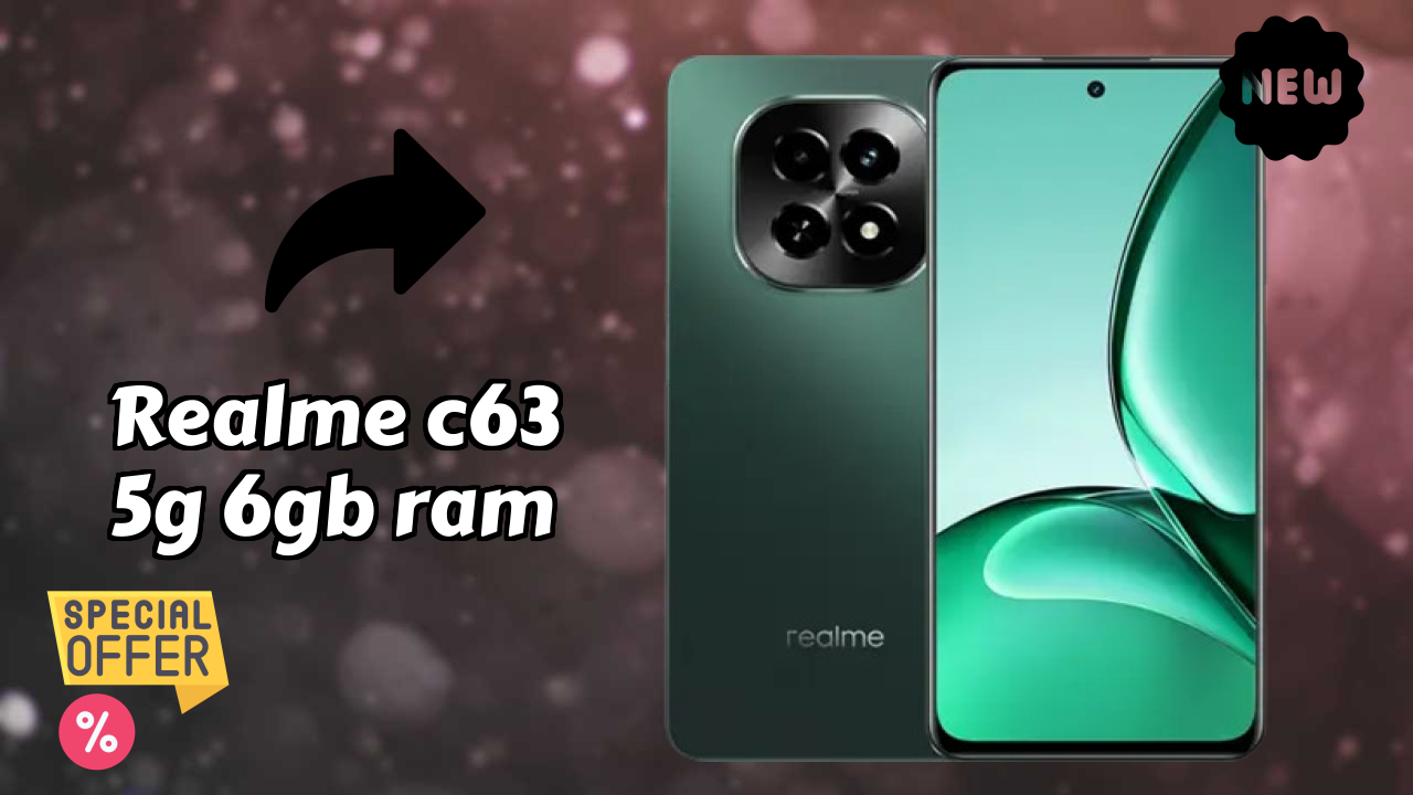 Realme C63 5G 6GB RAM प्रोसेसर रिव्यु: MediaTek Dimensity 6300 शो
