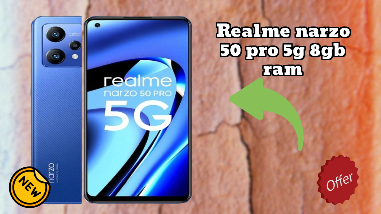 Realme Narzo 50 Pro 5G 8GB RAM क़ीमत अलर्ट: आज ₹27,999 तक गिर गई!