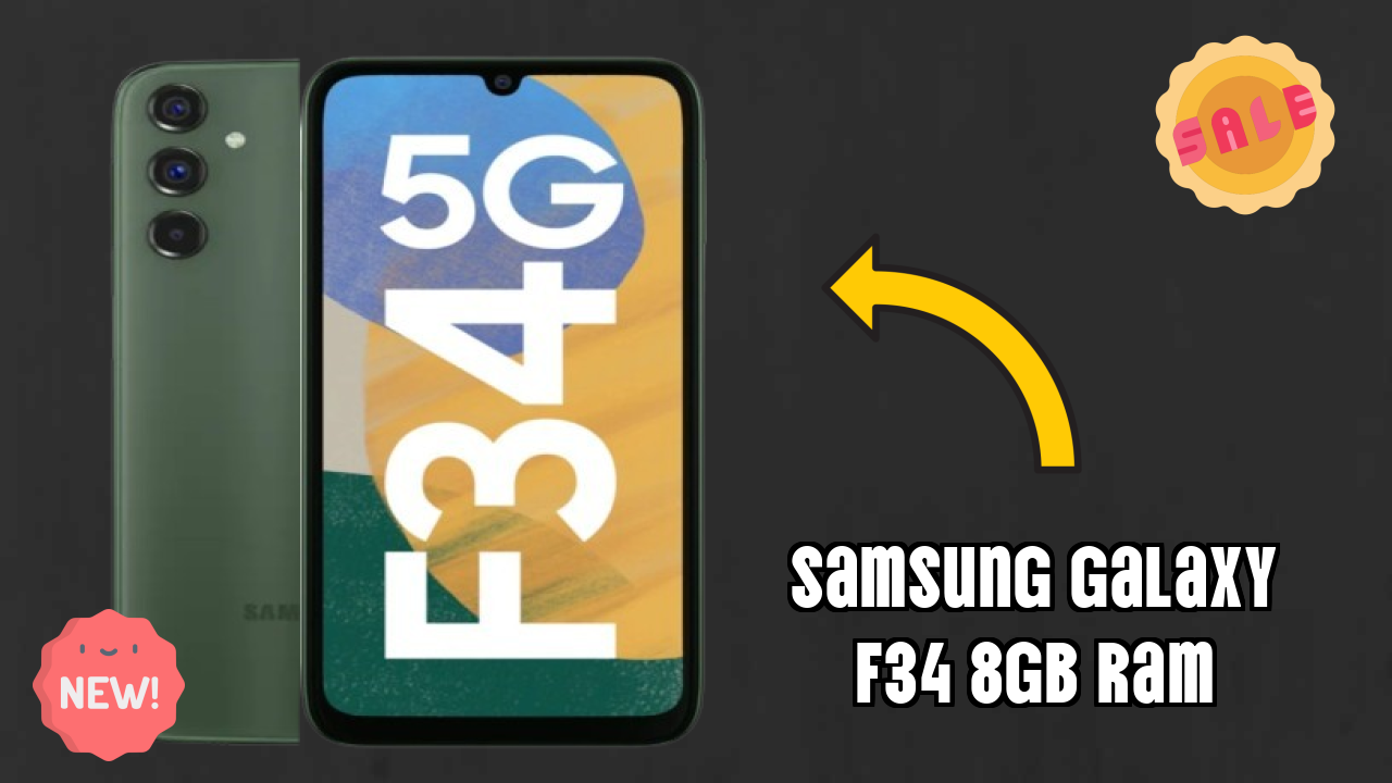 ₹21,999 पर Samsung Galaxy F34 8GB RAM - बेस्ट फीचर्स समझाया गया