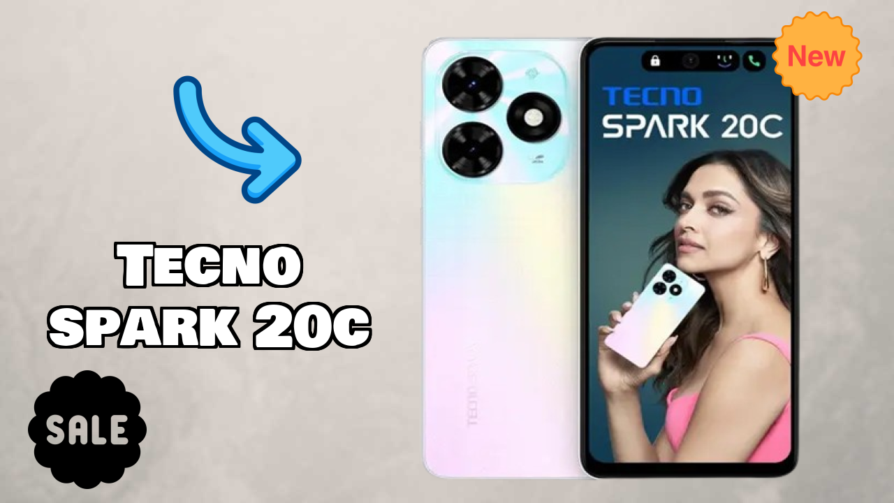 Tecno Spark 20C क़ीमत गिरावट: अब ₹7,999 में उपलब्ध