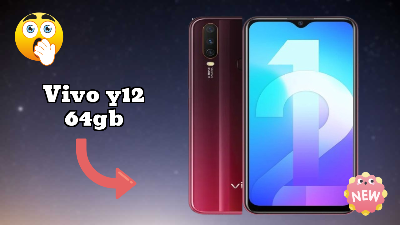 ₹13,990 पर Vivo Y12 64GB - बेस्ट फीचर्स समझाया गया